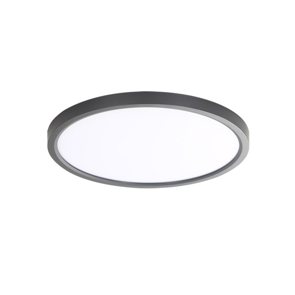 Plafon faure 50w 3000-4000-6500k blanco/negro 2,5x60x60cm 4900lm