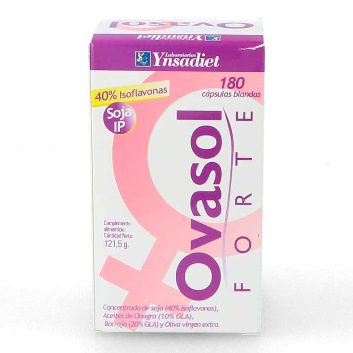 Ynsadiet Ovasol Forte - Complemento Alimenticio para la Salud de la Mujer