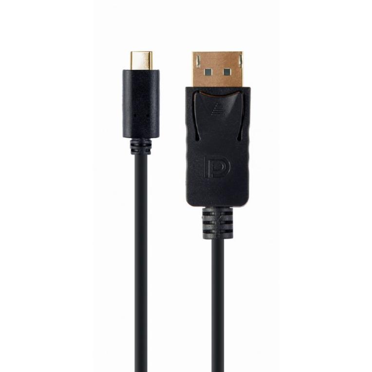 Gembird Adaptador USB-C a Displayport Macho 4K 60 Hz 2 M Negro - Alta Calidad