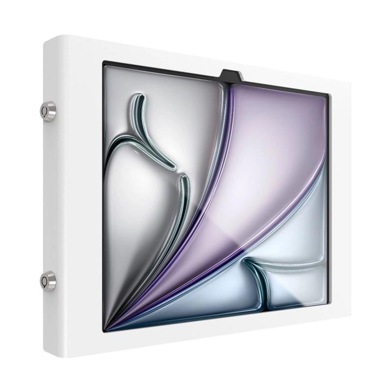 Soporte de pared con carcasa segura Apex para iPad Air M2 de 11" (2024), color blanco