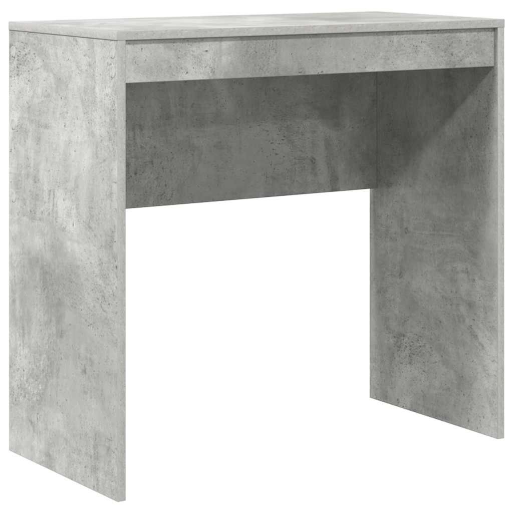 vidaXL Escritorio Gris Concreto 80 x 40 x 76 cm