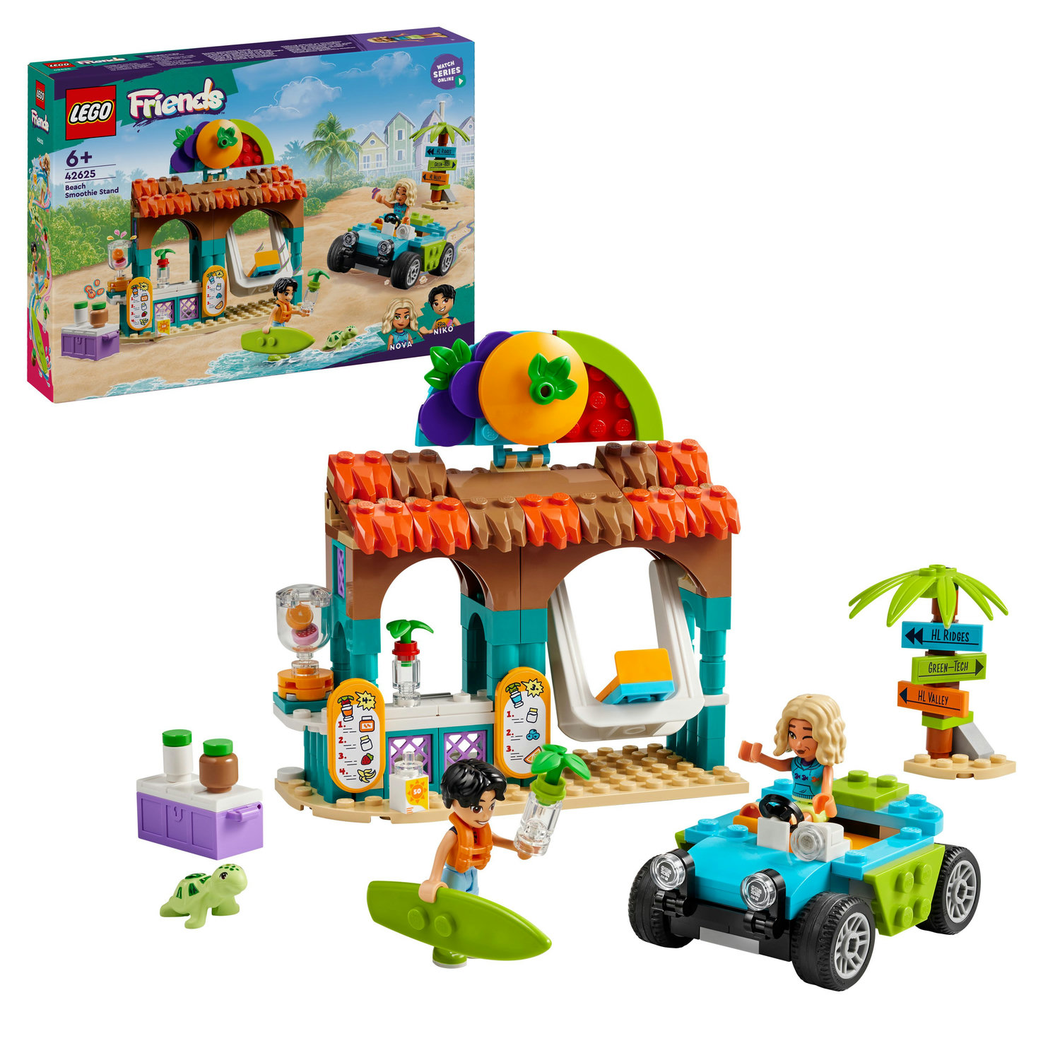 Puesto de Batidos de la Playa - LEGO FRIENDS 42625