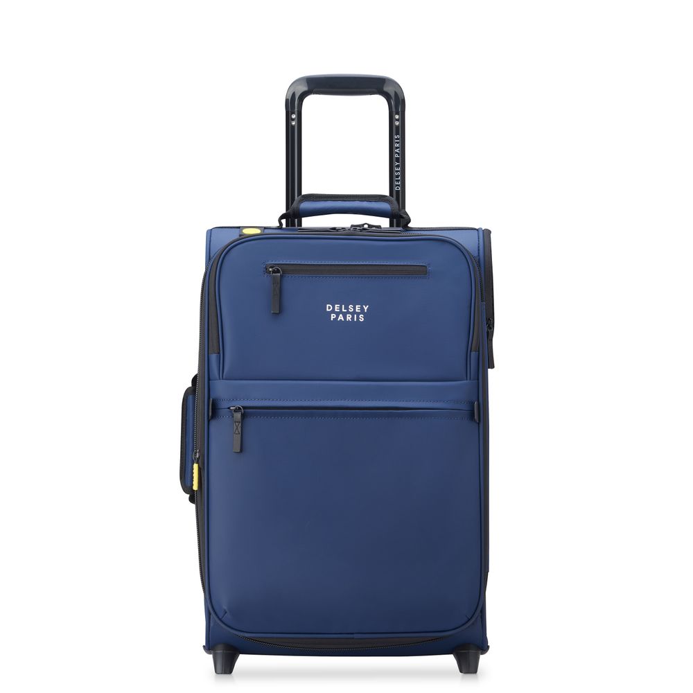 DELSEY PARIS Maleta de cabina expandible 55 cm MAUBERT 2.0, 44 L, TSA , blanda, 2 ruedas, de Poliéster reciclado. Varios colores