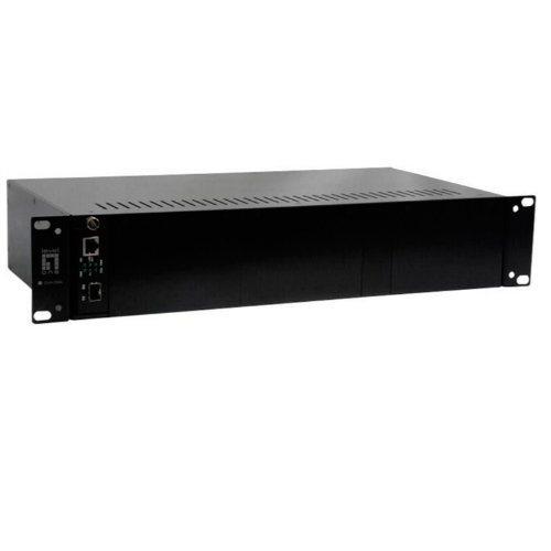 Chasis convertidores de medios level one  14 slots con fuente de alimentacion redundante