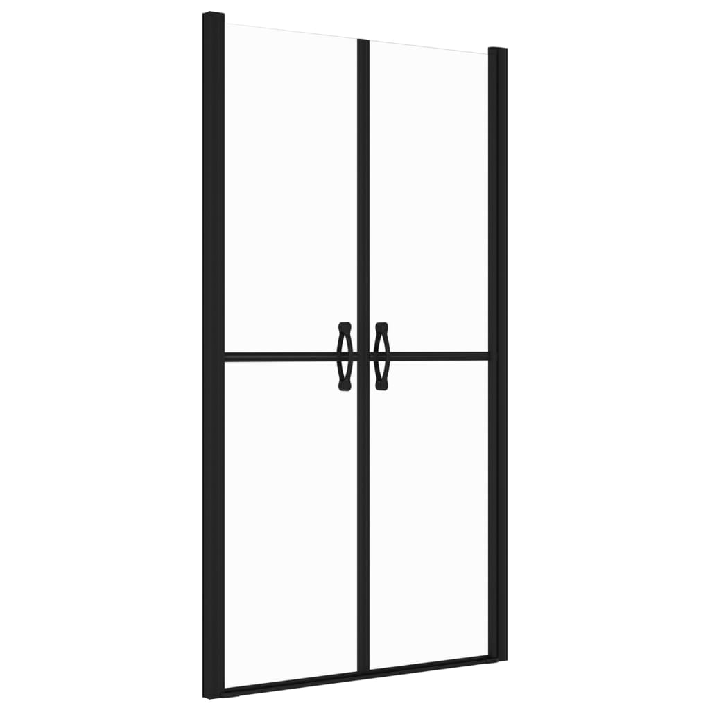 vidaXL Puerta de Ducha Transparente (98-101)x190 cm Cabina Baño Aseo Mampara Color Negro,  Plateado, y mas