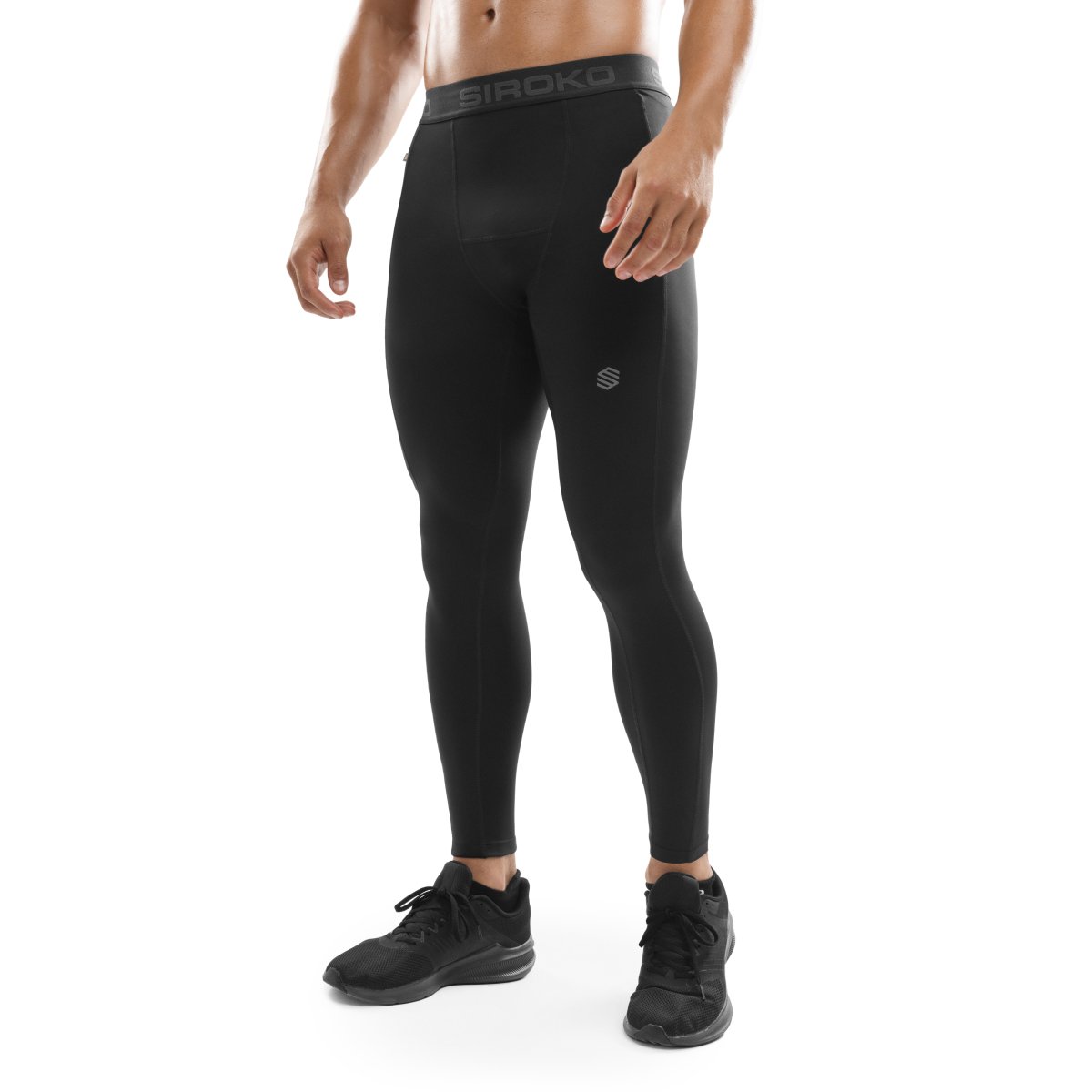 SIROKO - Pantalón Leggings Largos Gym & Trainning Hombre_