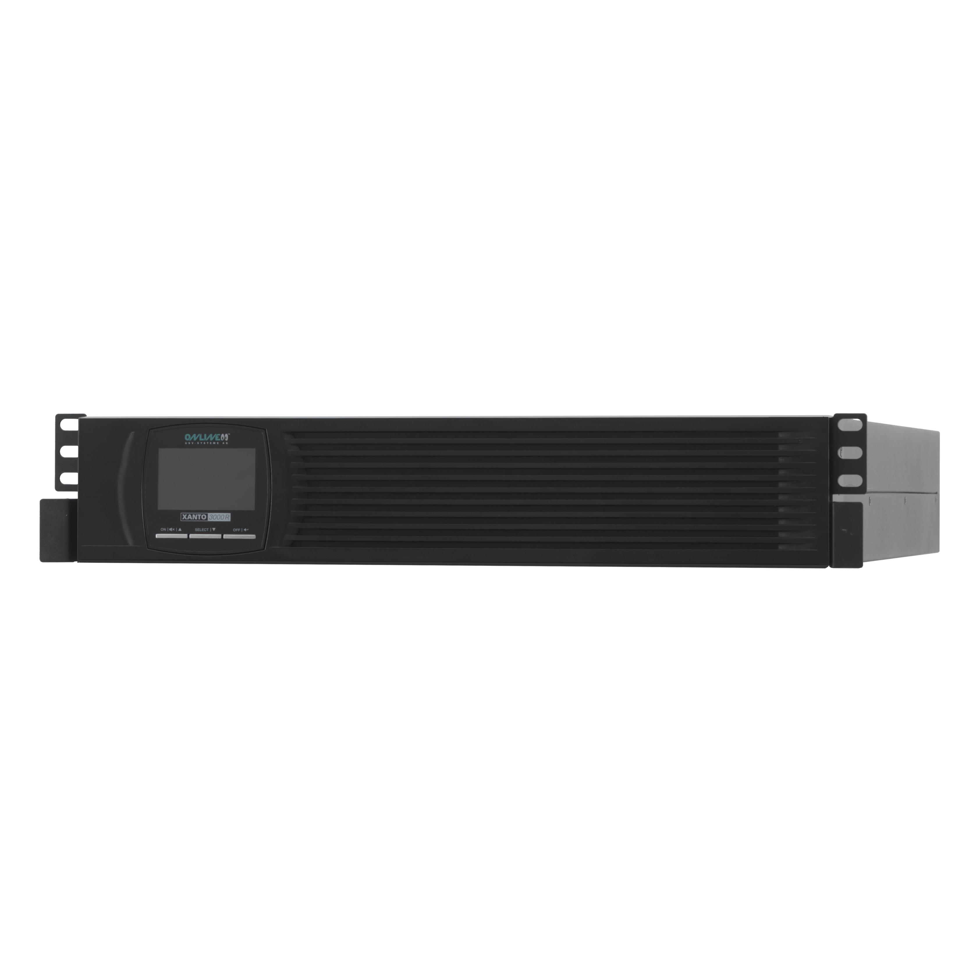Online usv-system xanto 3000r uninterruptible power supply system (ups) double conversion (online) 3 kva 3000 w 7 ac outlets