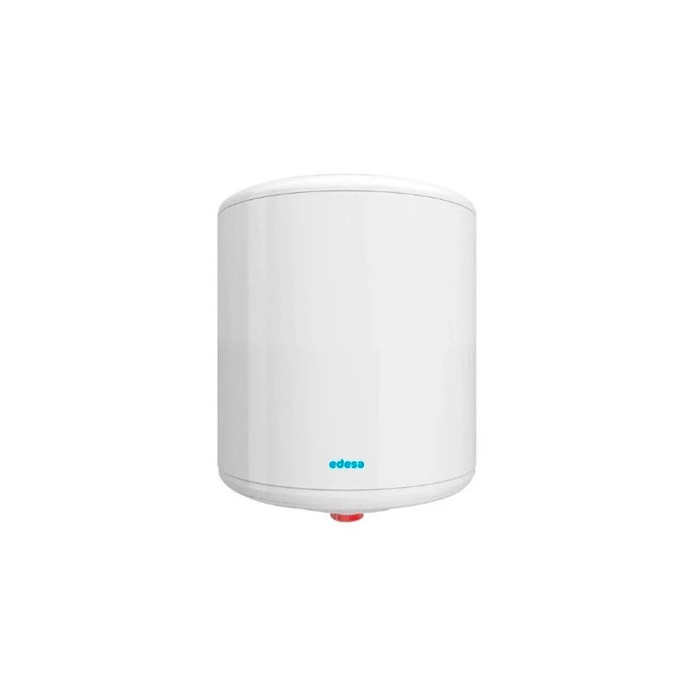 Edesa - Termo eléctrico 30L vertical 1800W modelo 30 ONE para baño y cocina, eficiencia energética clase C, dimensiones 44,7 x 43,3 x 45,1 cm, color blanco