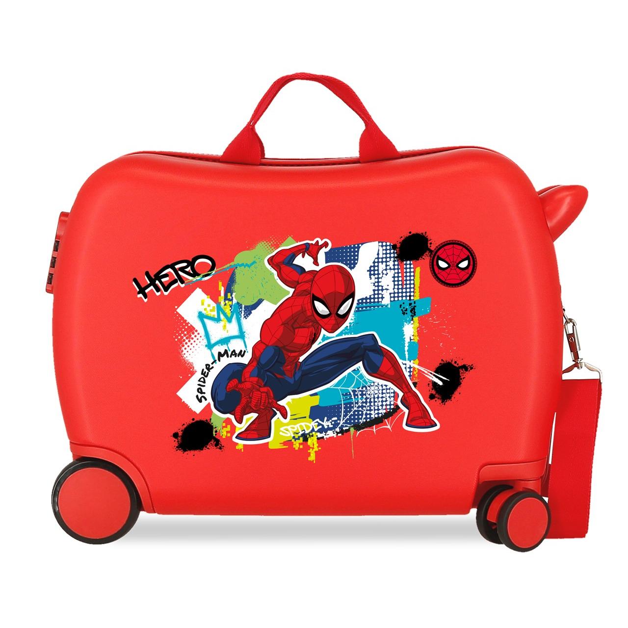 Marvel - Maleta infantil Spiderman Urban rojo 50x38x20, 38 L