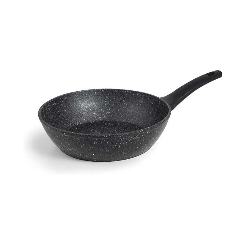 LACOR Sartén antiadherente inducción 24 cm | Sarten honda 24 cm | Sarten aluminio forjado 24 cm | Ecológica - Sin PFOA
