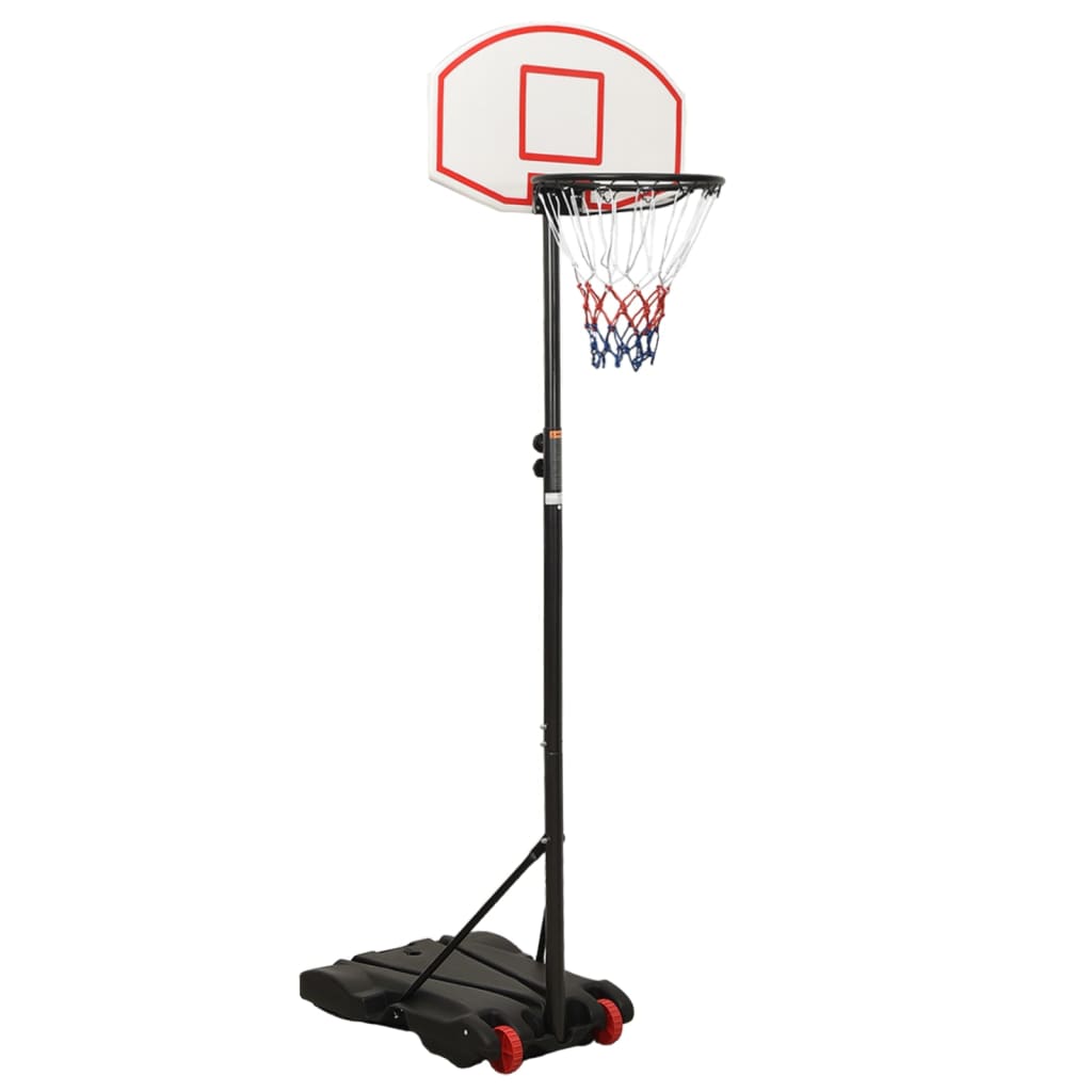 vidaXL Canasta de Baloncesto Polietileno 216-250 cm Soporte Ejercicio Color Blanco,  Negro, y mas