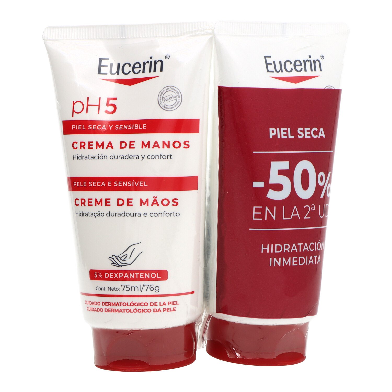 Eucerin Crema de Manos 2x 75ml Promo