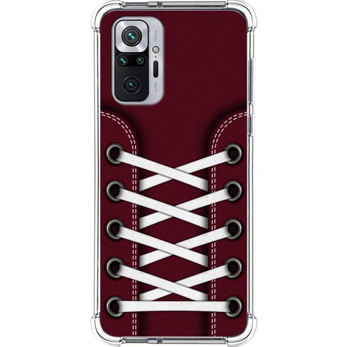 Tumundosmartphone Funda Silicona Antigolpes para Xiaomi Redmi Note 10 Pro diseño Zapatillas 17 Dibujos