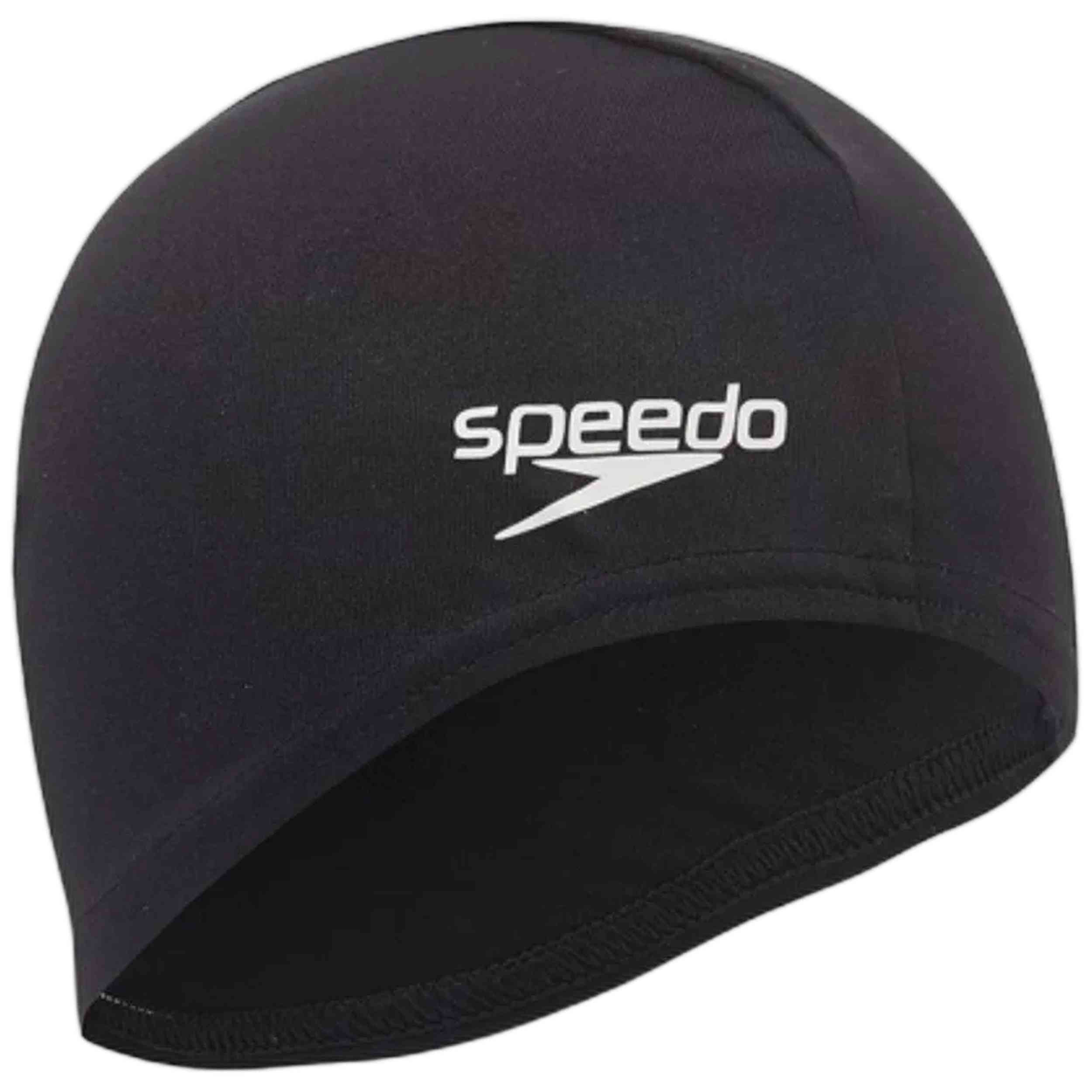 Gorro Speedo modelo Polyester Cap en color Negro