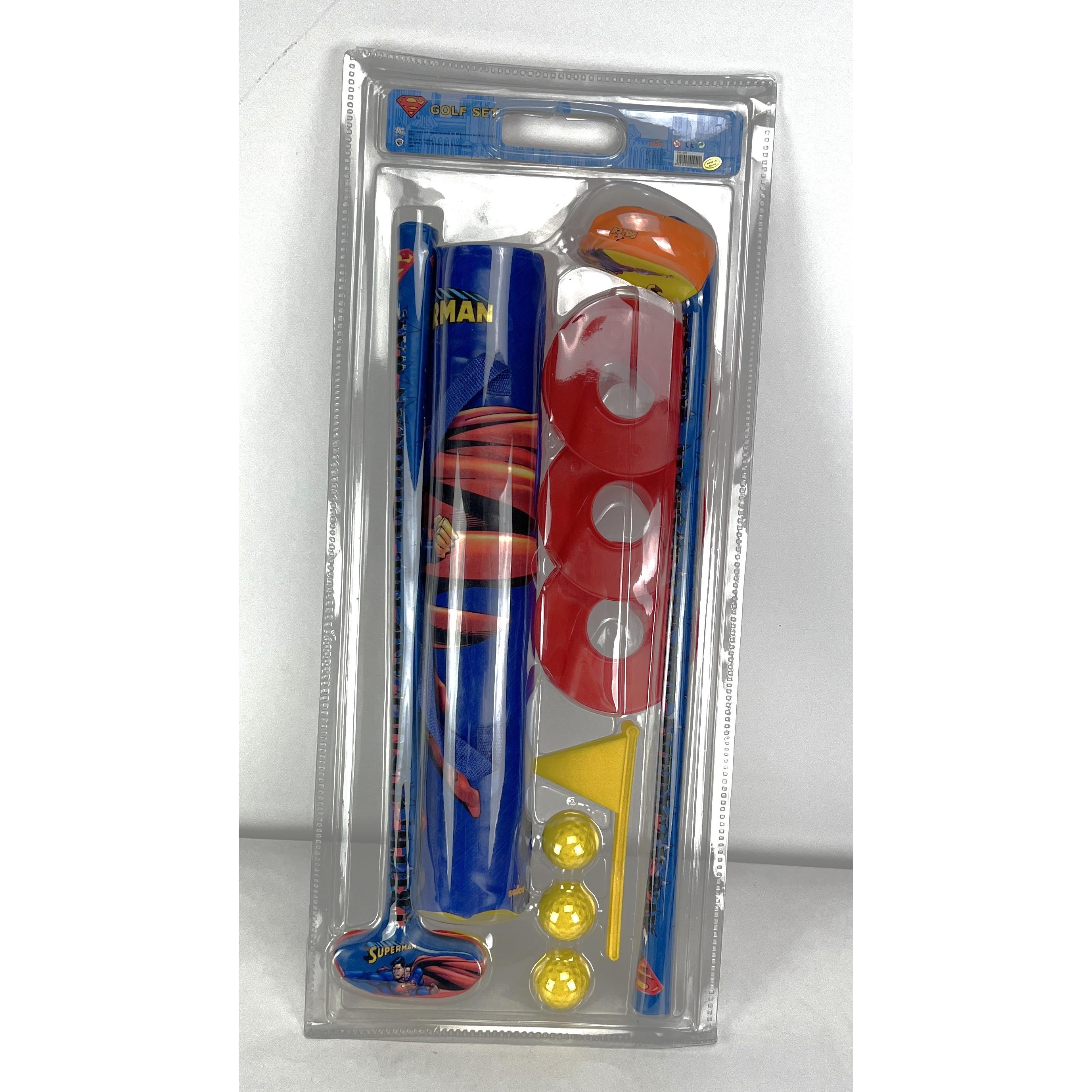 Bolsa de golf infantil, con diseños de Dinotren (9177) Set de juego de golf para niños. Ligero y fácil de transportar. Calidad al mejor precio. De acuerdo a la normativa CE. +3 años