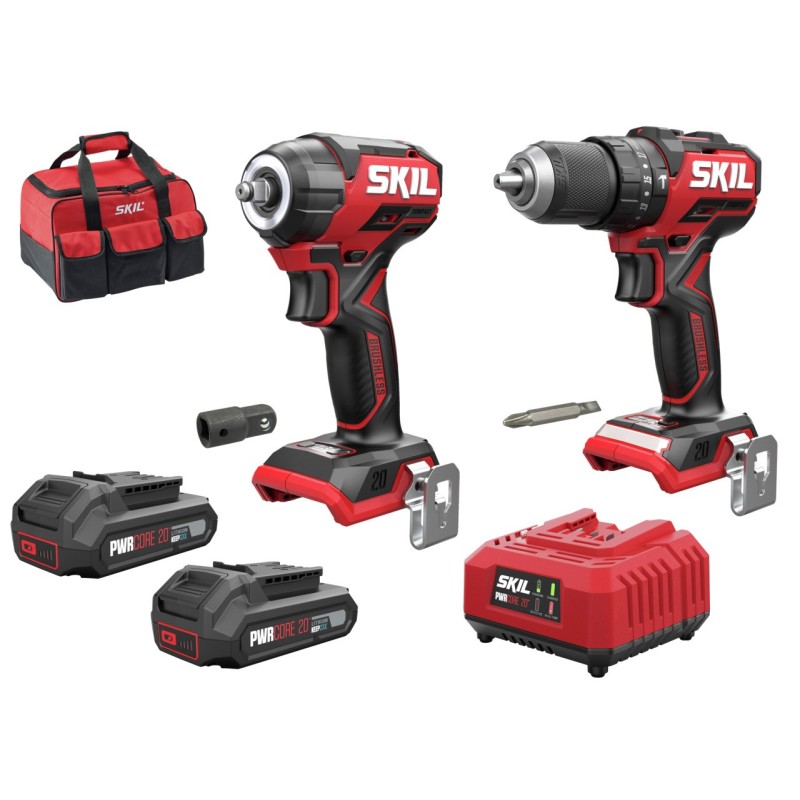 3358 EA Combo Taladro percutor + Llave de impacto «Compact brushless»