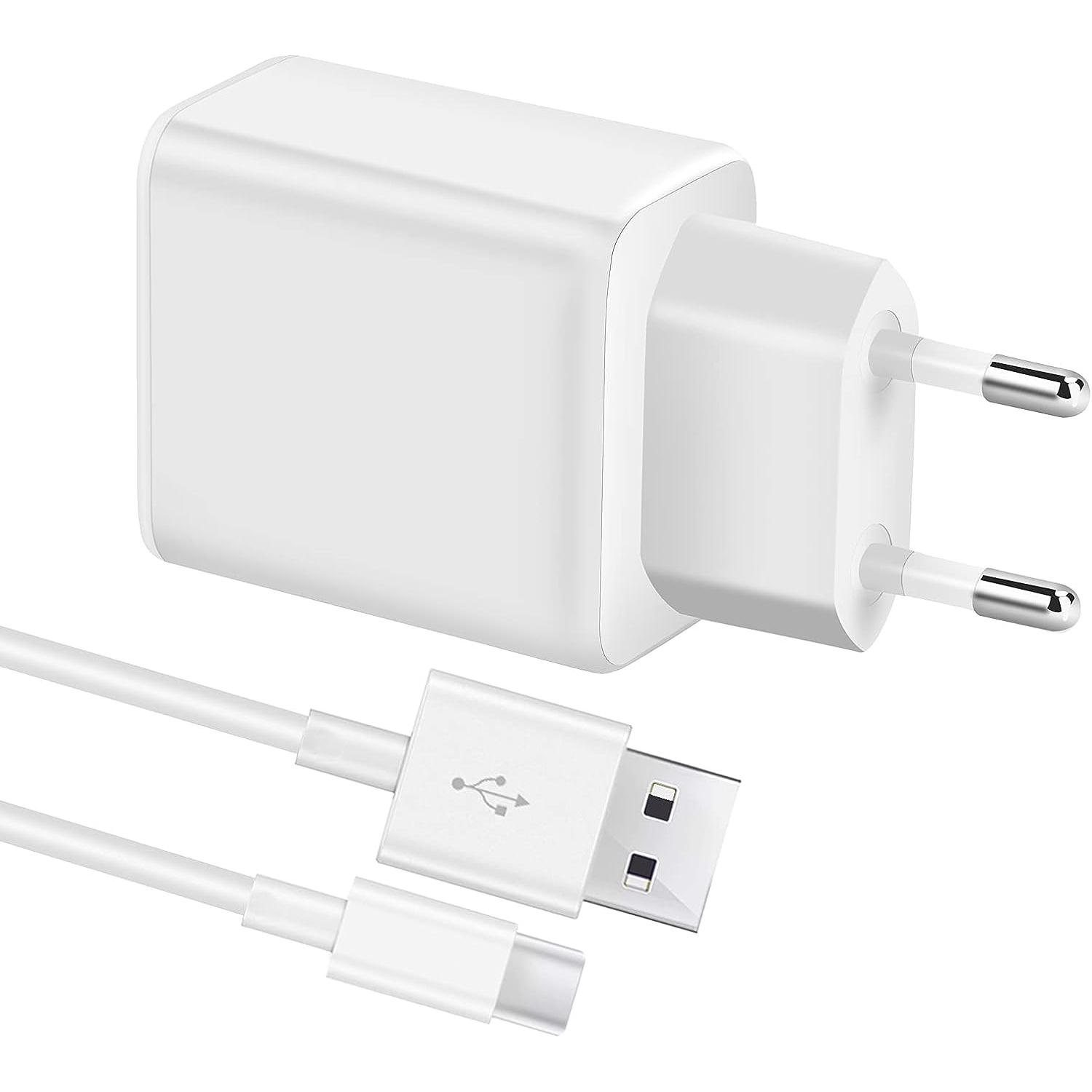 Sundix Cargador USB múltiple de 15 W, conector USB, 2 unidades, 3 puertos,  3 A, adaptador de carga USB para iPhone 14/13/12/11/X/8 y otros  dispositivos USB : : Electrónica