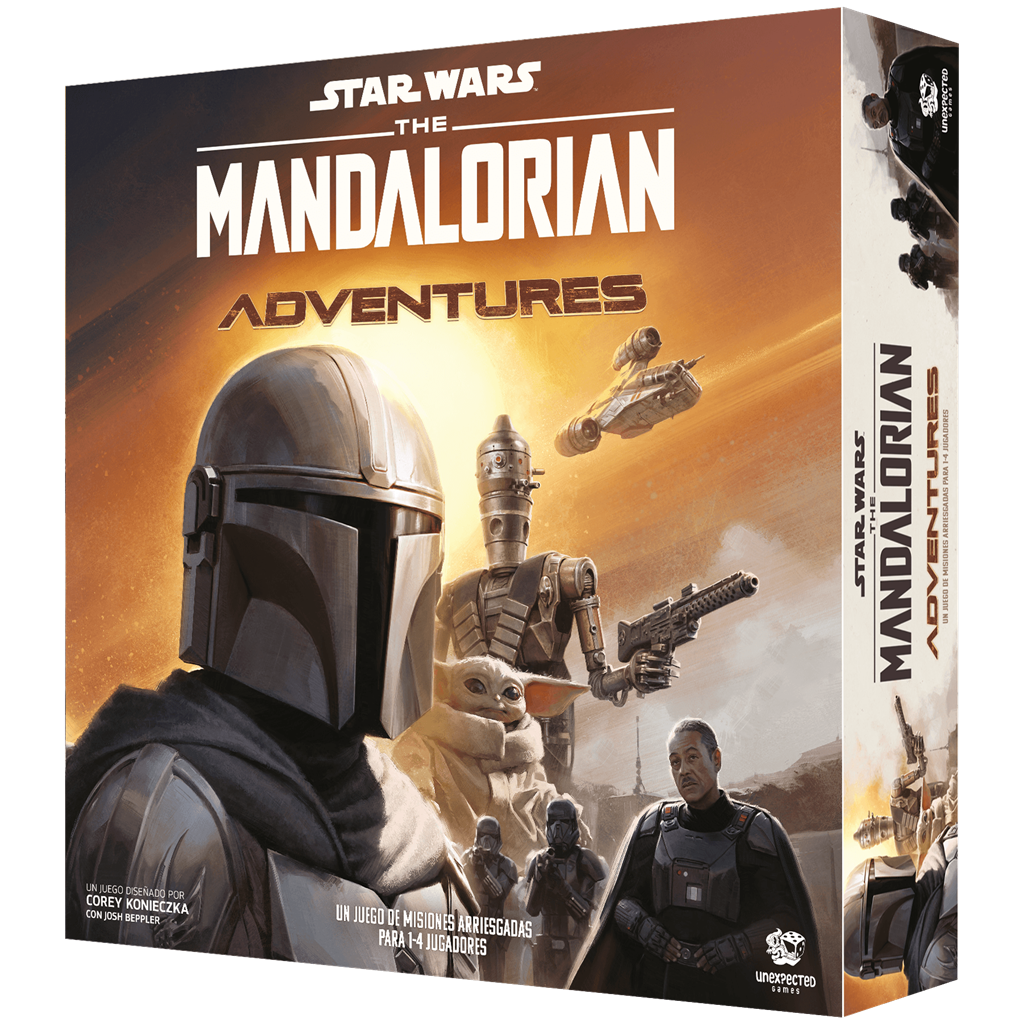 Asmodee - Juego de mesa The Mandalorian: Adventures