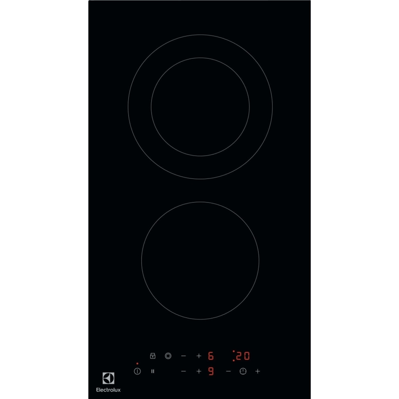Electrolux dominó vitrocerámica 29cm 2900w negro