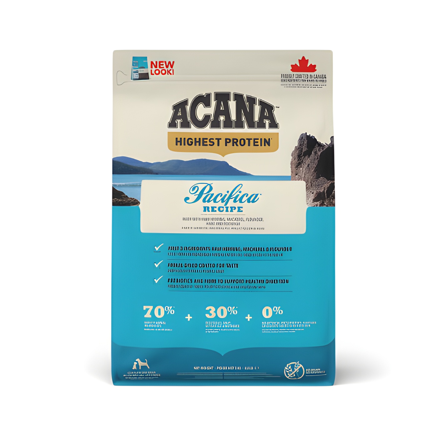 Acana Pacifica - Alimento Seco para Perros con Pescado Canadiense Fresco y Proteínas Ricas