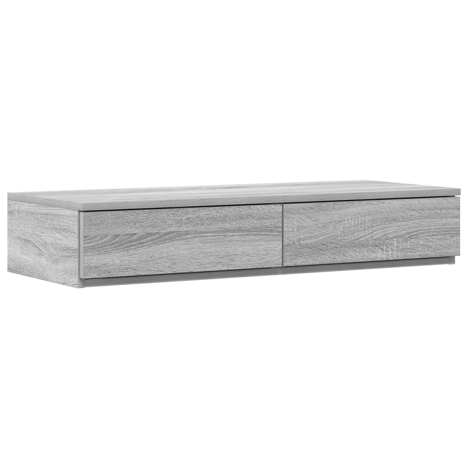 Cajones de Cama vidaXL Gris Sonoma 80x36,5x16,5 cm Madera Elaborada