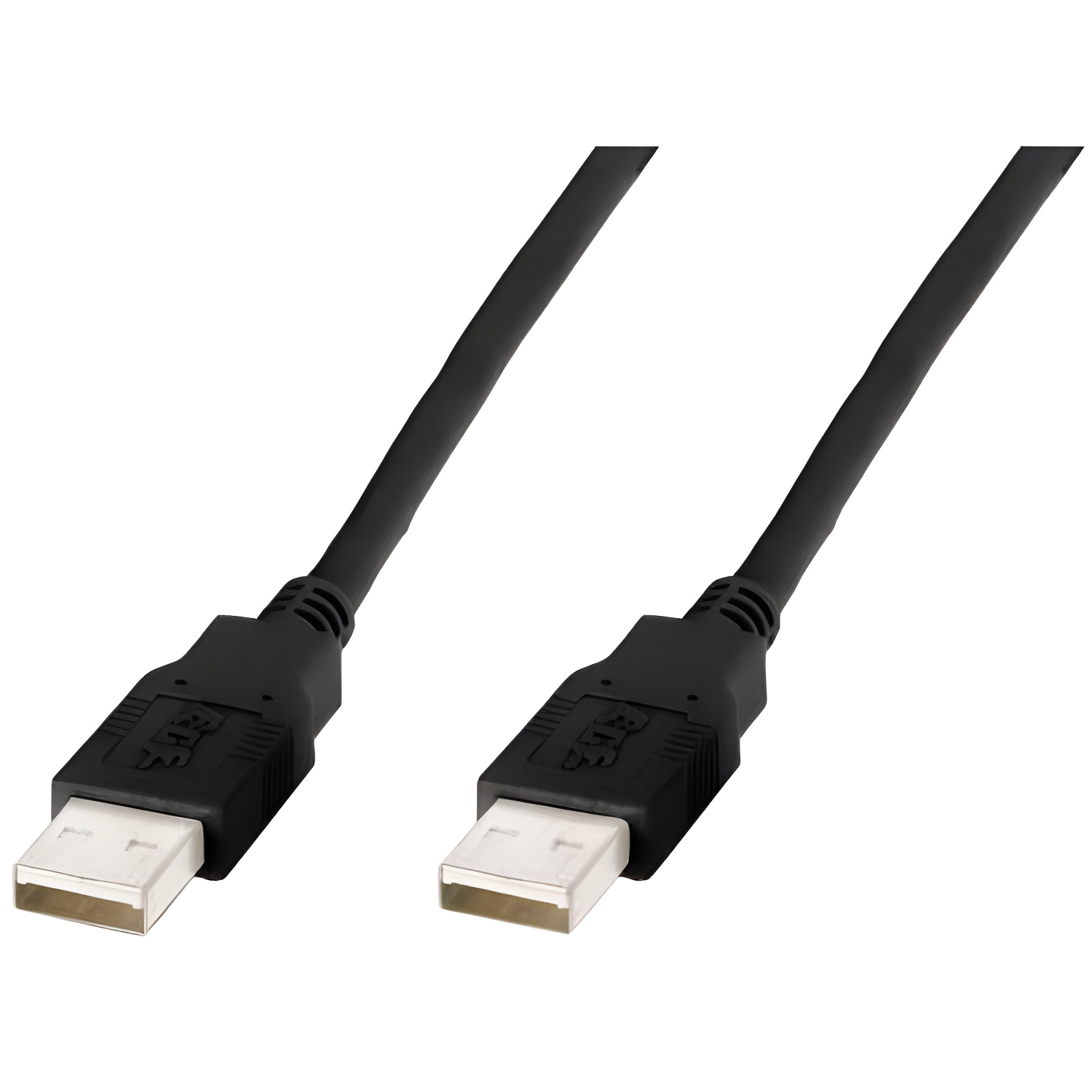 DIGITUS ASSMANN Electronic 5 m USB 2.0 A/A-USB Cable (5 m, USB A, USB A, 2.0, Male Connector/Male Connector, Black)