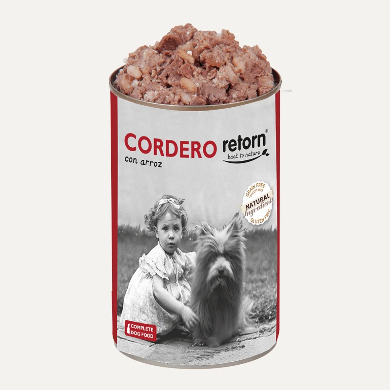 Retorn Comida húmeda de Cordero con Arroz - Retorn