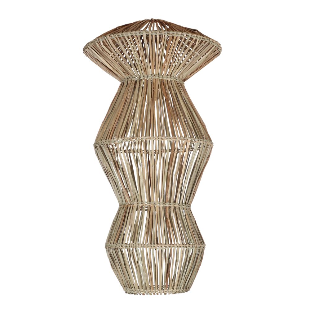 Pantalla De Fibra Natural Olaf - Misterwils Furniture For Free Souls 48x93x48
