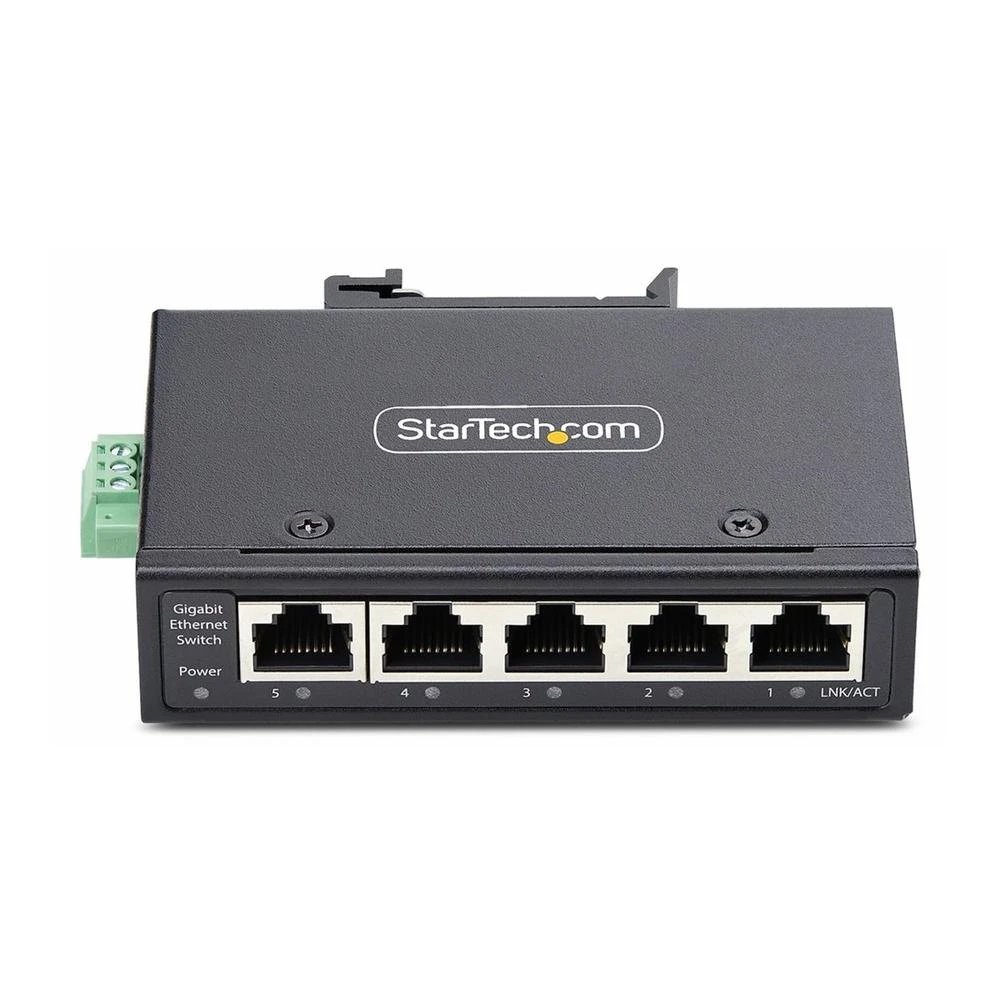 HUB Switch puertos 5 StarTech I51G-ETHERNET-SWITCH  | Gigabit Ethernet (10/100/1000), Negro