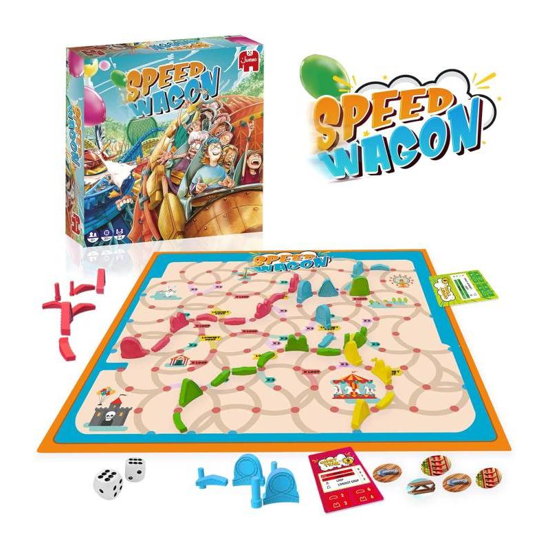 SPEEDWAGON PARQUE DE ATRACCIONES JUEGO DE MESA