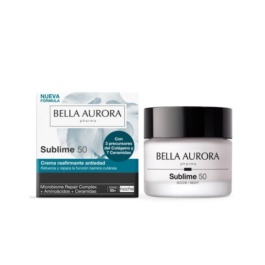 Bella Aurora Sublime 50 Crema Noche Fortalecedora Anti-Edad +50 años 50ml
