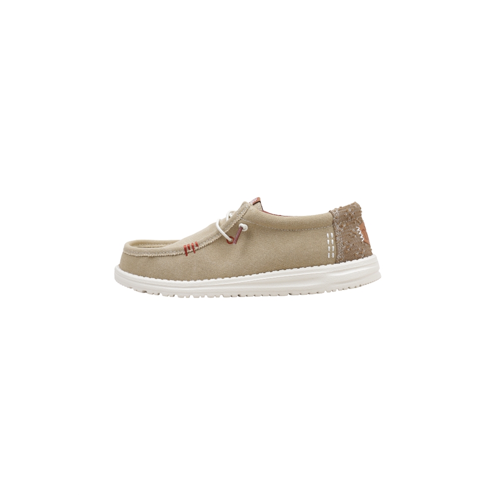 Hey Dude WALLY WORKWEAR Mocasines Planos Hombre Beige