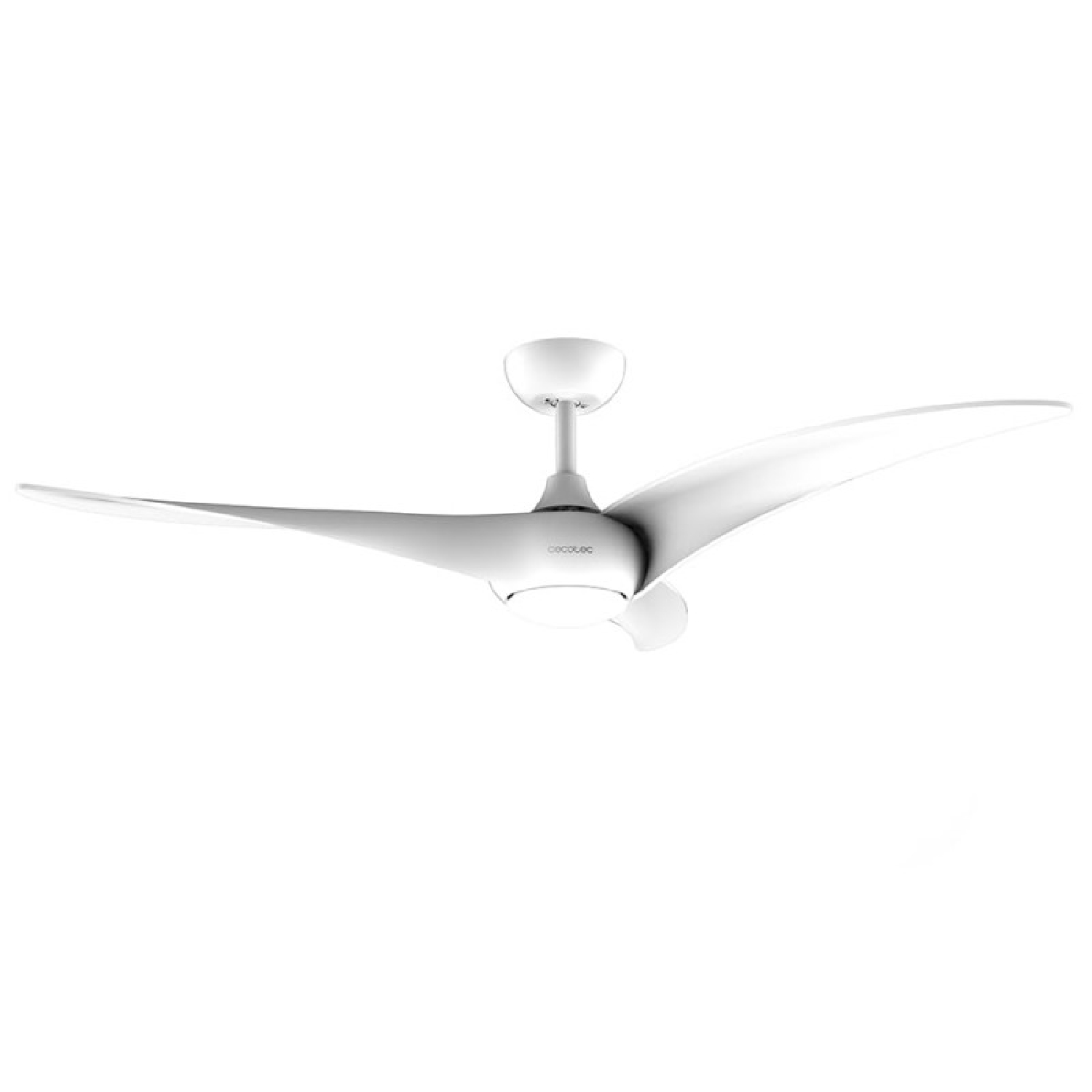 Cecotec Ventilador de Techo con Luz EnergySilence Aero 5295 White. 40W, Motor DC, 54 pulgadas, Luz LED de 15W