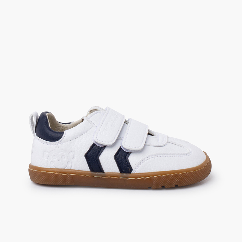 Pisamonas Zapatillas Barefoot niños bandas laterales