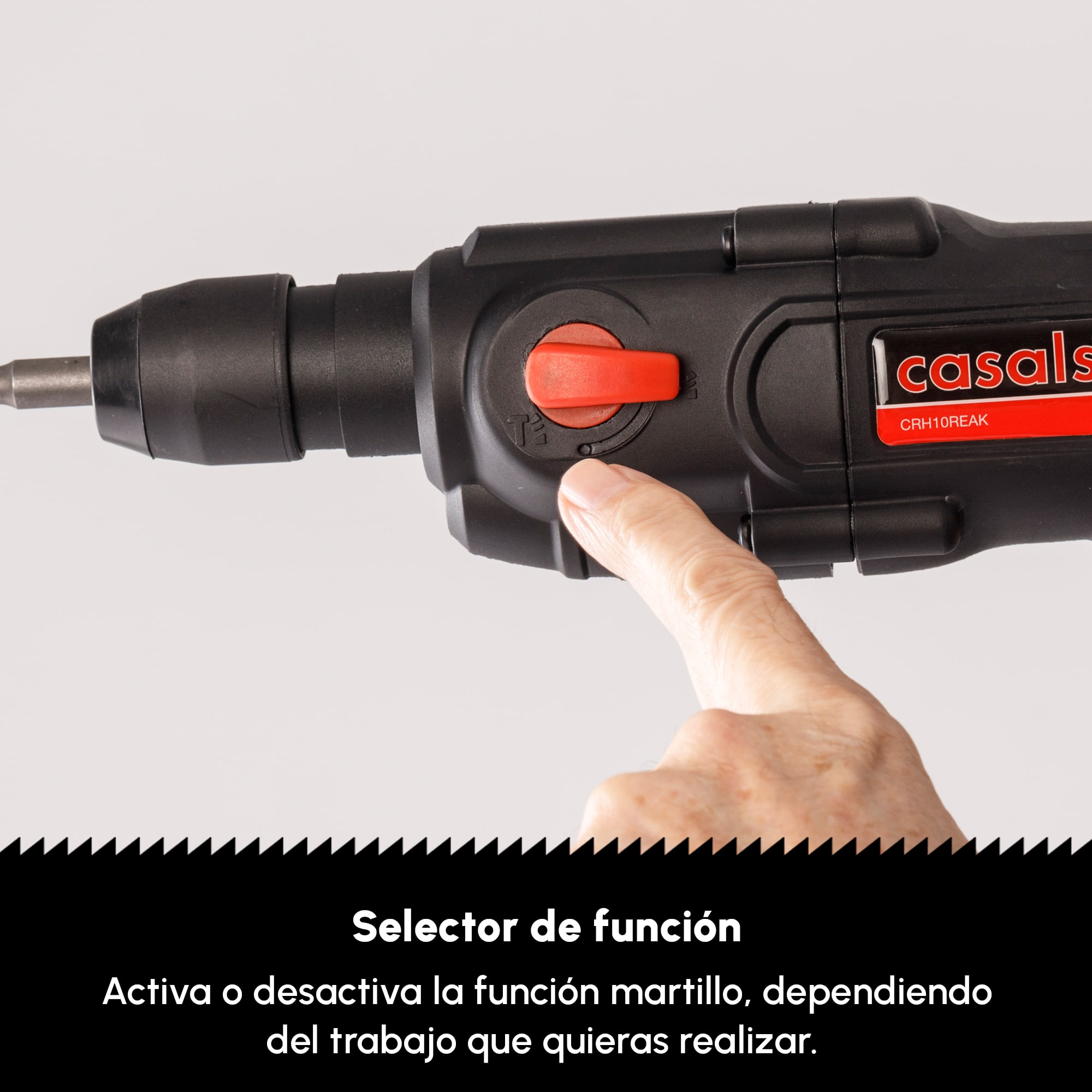 Atornillador Eléctrico Casals - 1.3Ah 230rpm, 52 Accesorios + Maletín