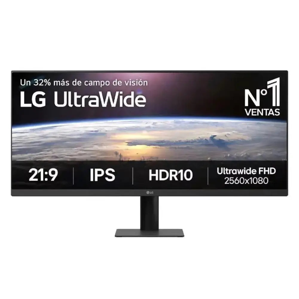Monitor LG UltraWide 29U511A-B, 29'', IPS, 21:9 WFHD (2560x1080), 100 Hz, HDR10, Negro