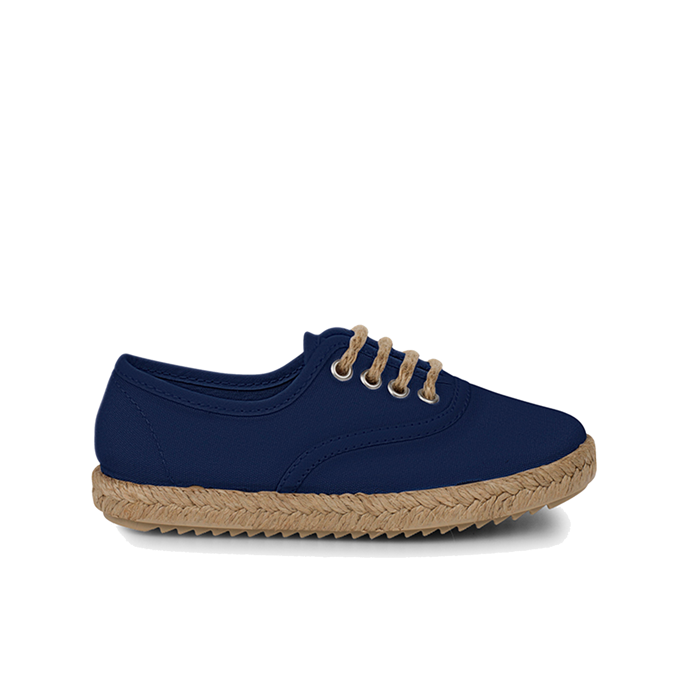 Pisamonas Zapatillas Niños Suela Y Cordones Yute