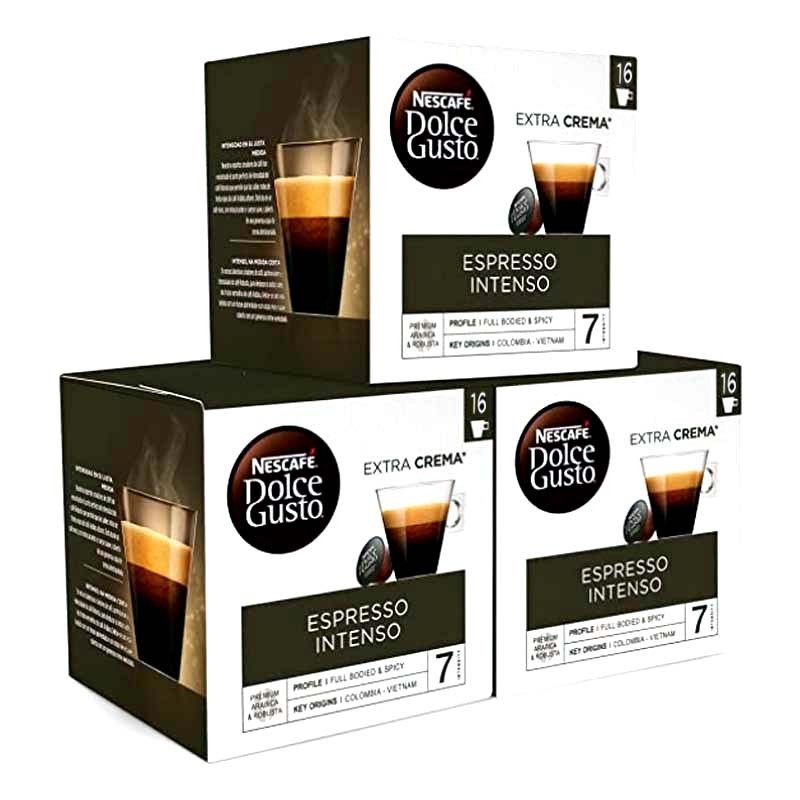 Dolce Gusto - Espresso Intenso Pack 48 cápsulas Dolce Gusto 7613036862301