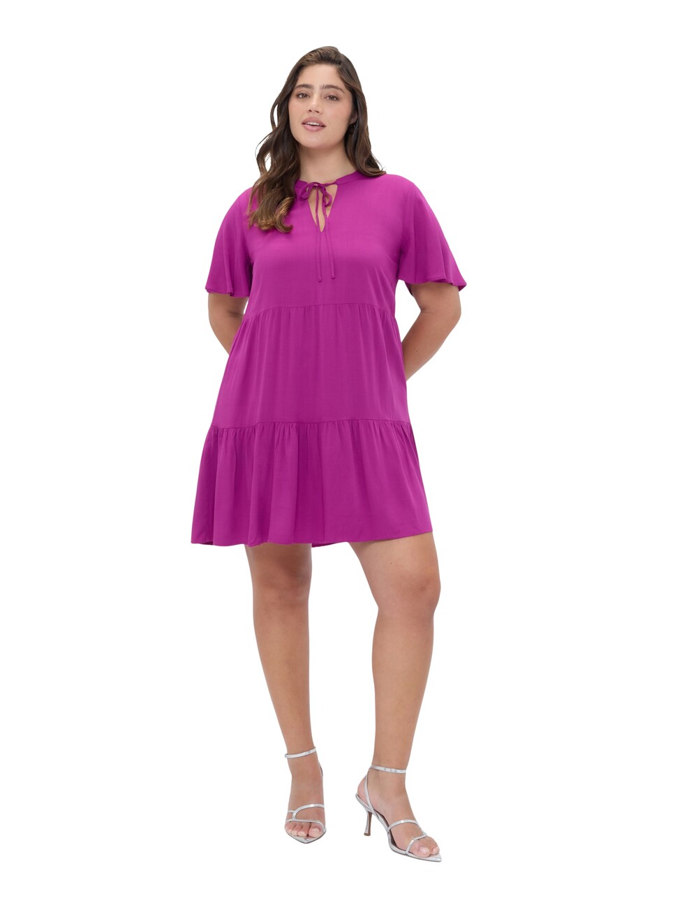 Fiorella Rubino - Vestido Smile corto con lazo