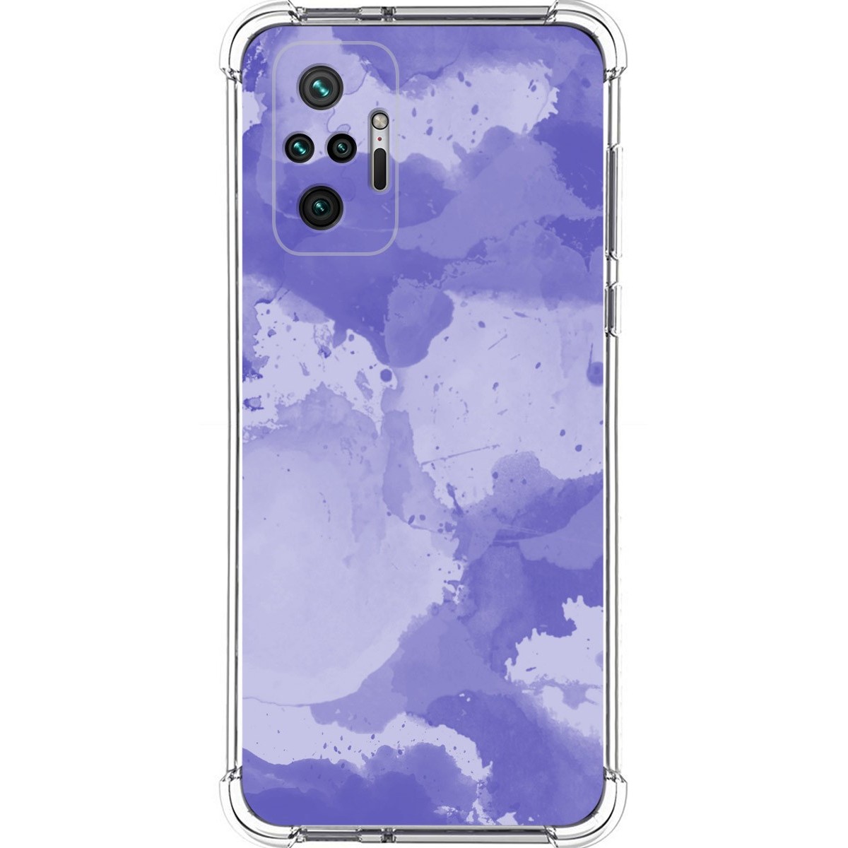 Funda Antigolpes para Xiaomi Redmi Note 10 Pro diseño Acuarela 01 Dibujos
