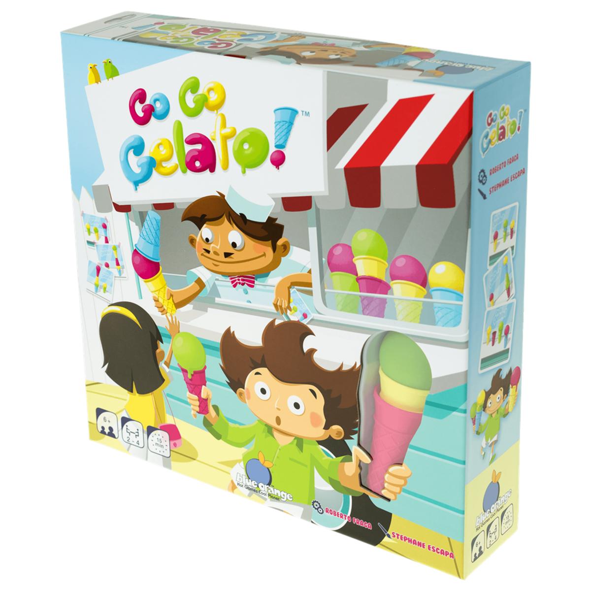 Asmodee - Juego de mesa Go Go Gelato