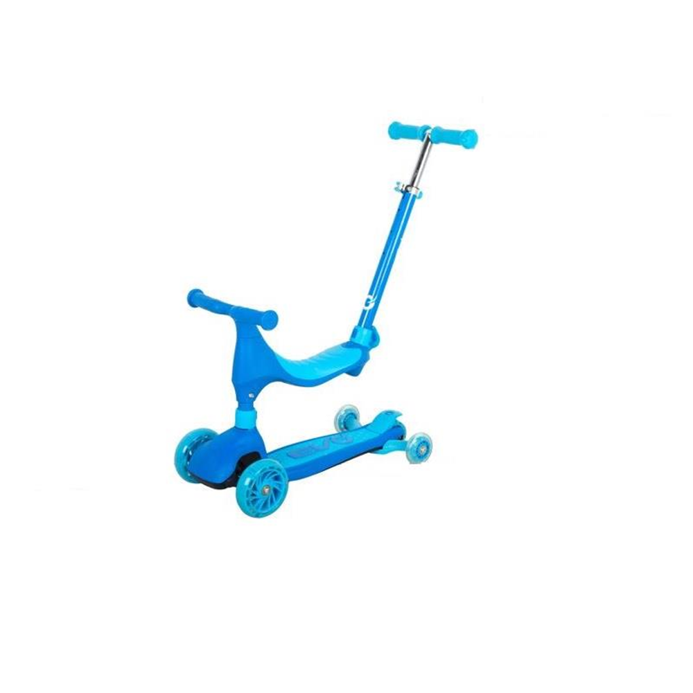 Patinete Evo-Scooter Ride On 4 En 1 Azul  (Color Baby 54335)