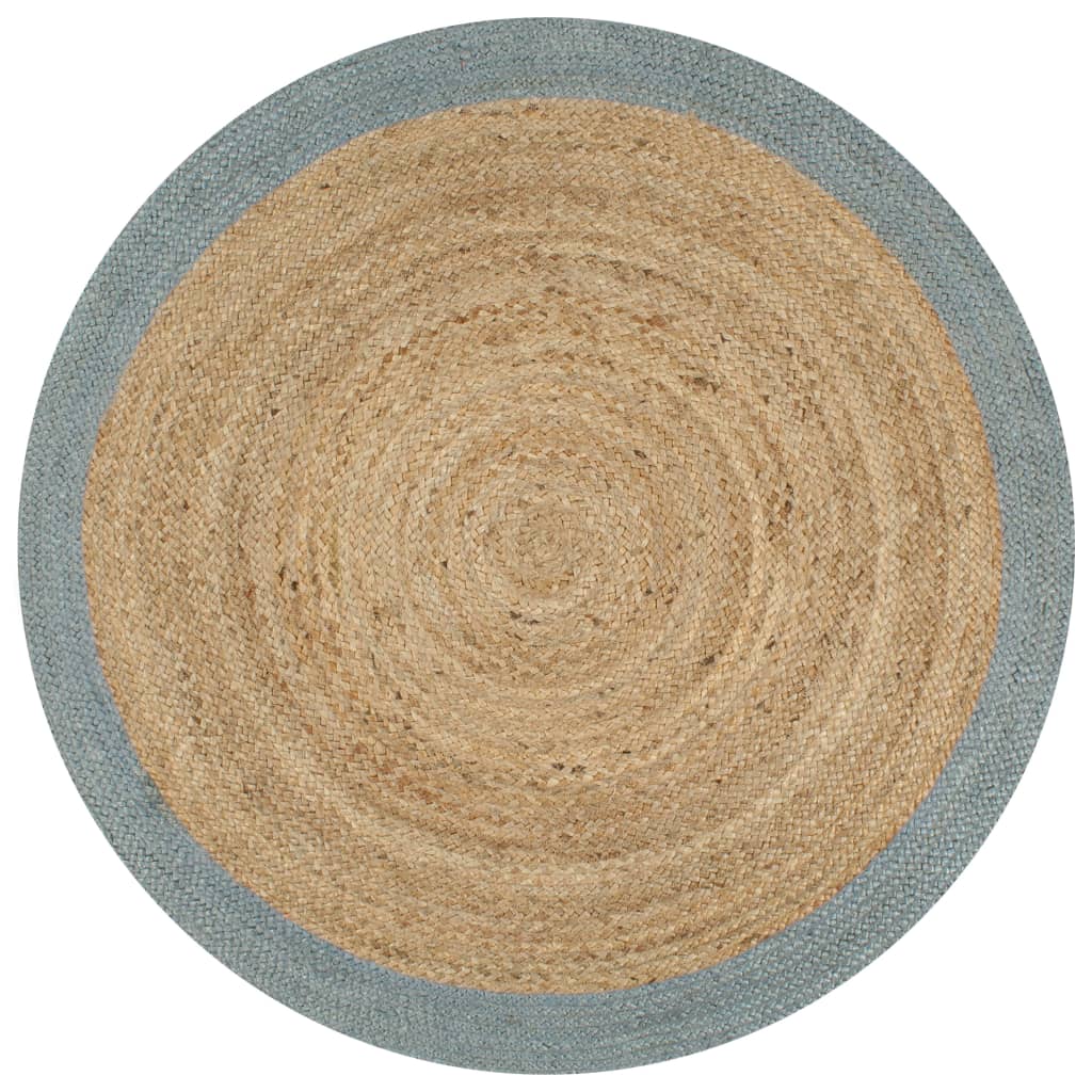 Vidaxl Alfombra de Yute Hecha a Mano 120 Cm