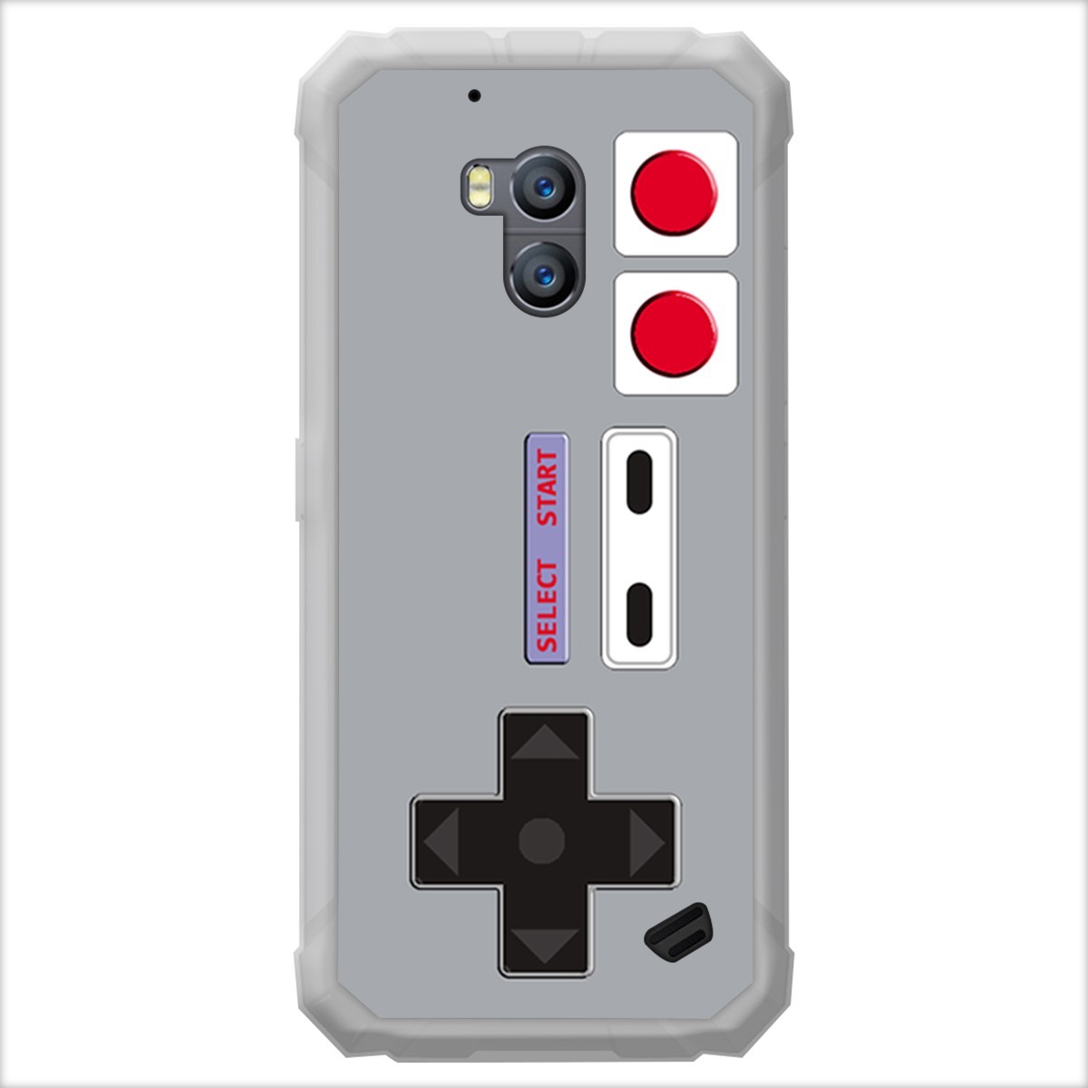 Tumundosmartphone Funda Gel Tpu para Ulefone Armor X2 diseño Consola Dibujos