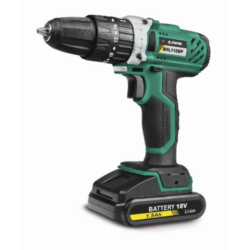 Taladro / Atornillador Percutor de 18V, BHL 118 BPK