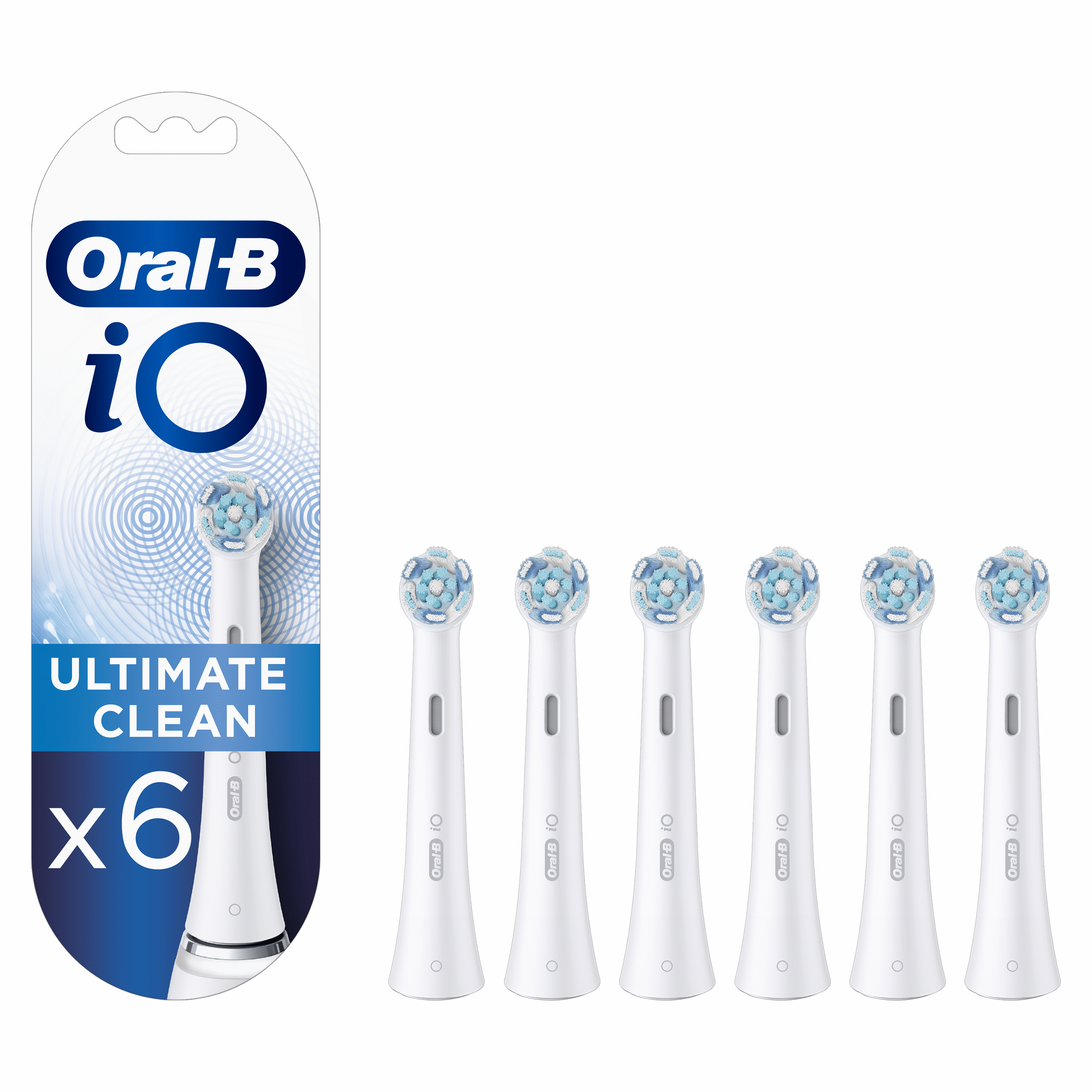 Oral-B - Oral-B iO Ultimate Clean cabezal de recambio para cepillo de dientes eléctrico pack de 6 unidades