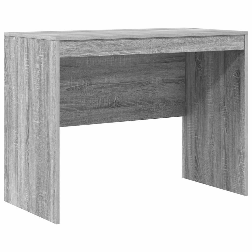 vidaXL Escritorio Gris Sonoma 100 x 50 x 76 cm
