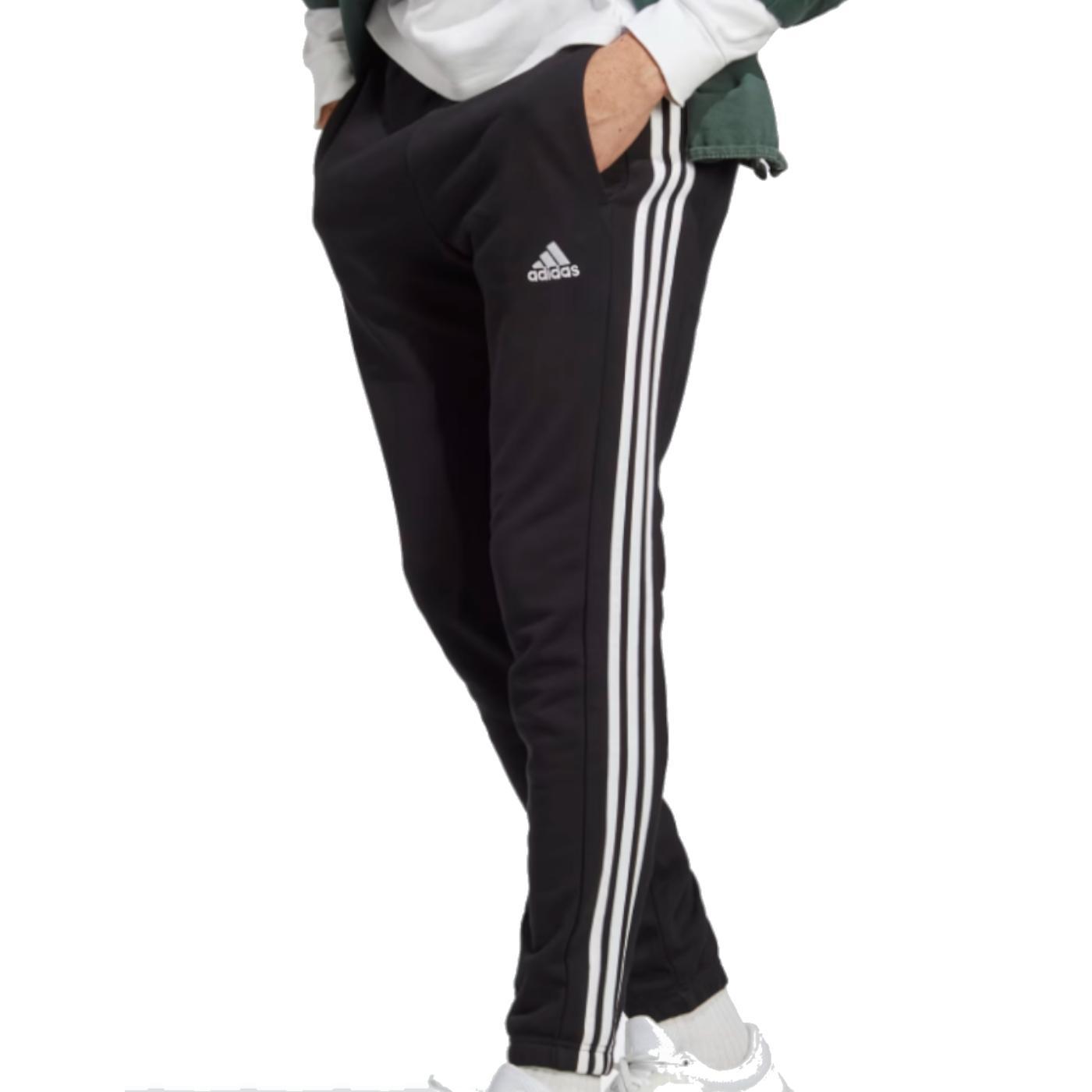 Adidas - Pantalón Deportivo Adidas M 3S FT TE Negro para Hombre