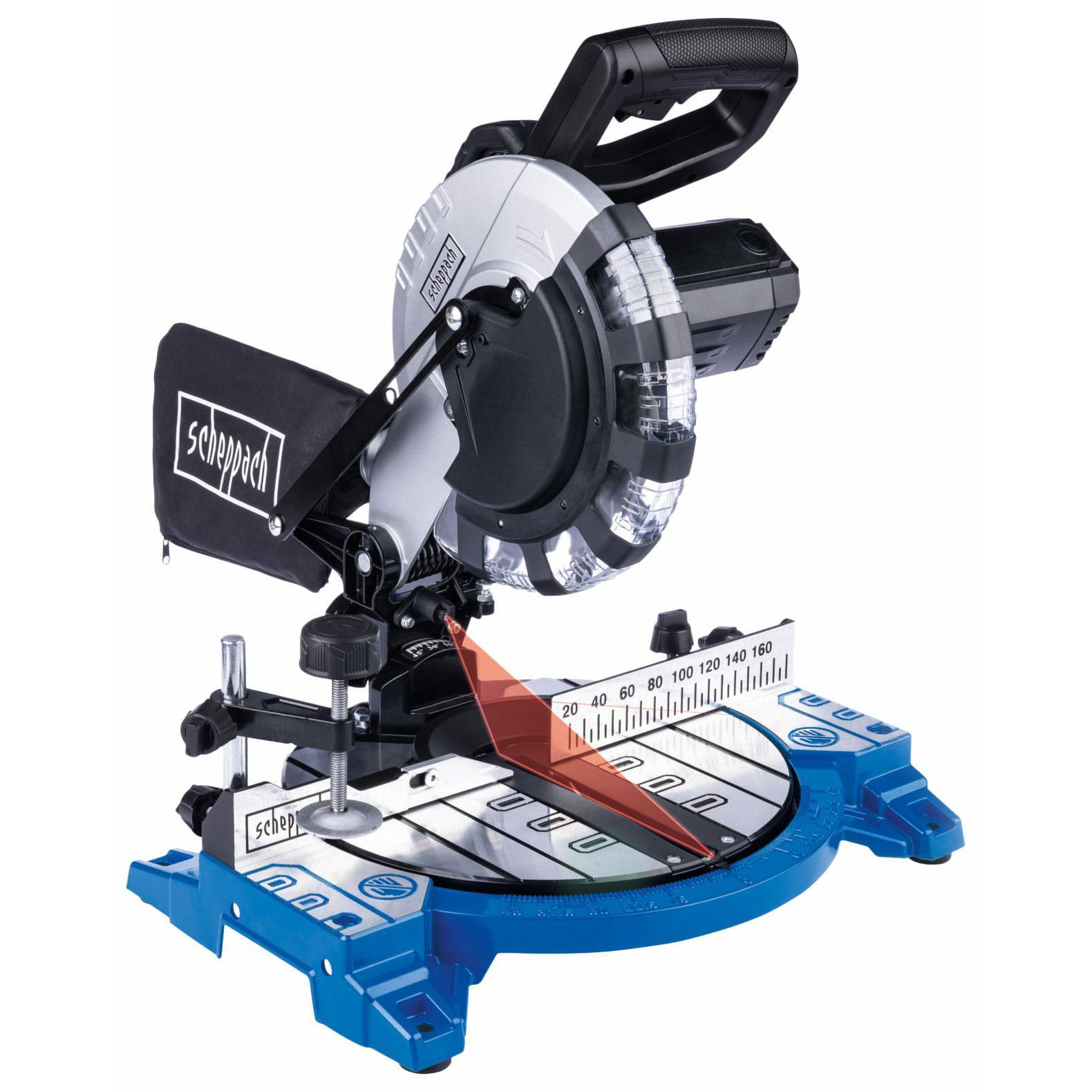 Scheppach piła ukośnica   hm210l 1500w 210mm