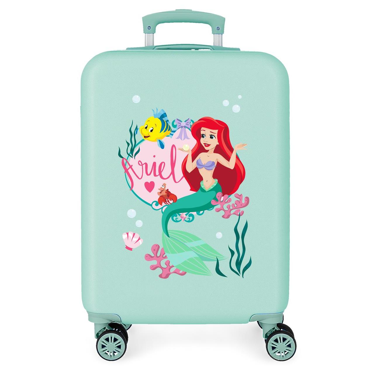 Maleta de cabina Disney Princess Celebration Azul Claro 55x38x20cm